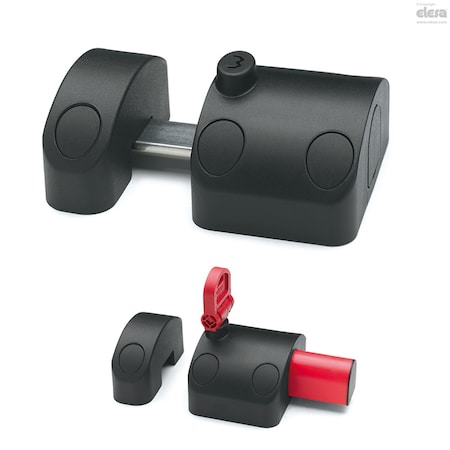 Elesa Locking bolt, CKE.40 B-M5 CKE.